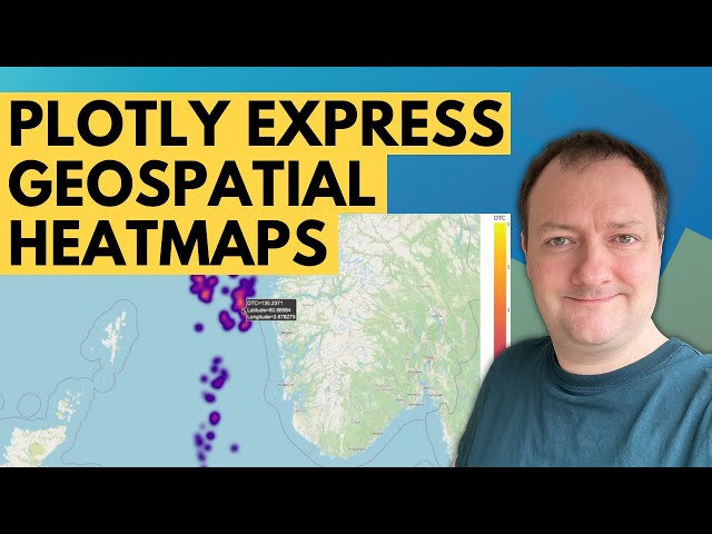 Creating Geospatial Heatmaps With Plotly Express MapBox and Folium in Python - Data Visualisation