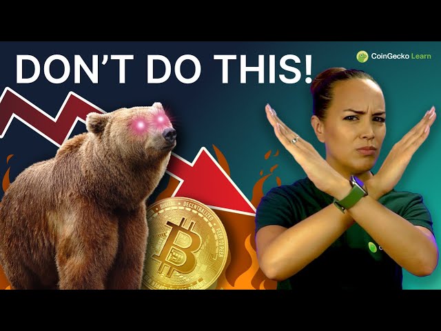 TOP 5 Mistakes to Avoid During a Crypto Bear Market
