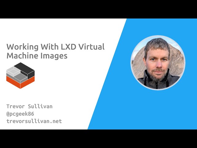 Working With LXD Linux Virtual Machine Images