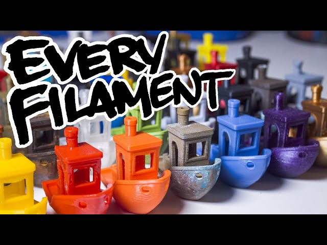I Tested (Almost) EVERY FILAMENT on Amazon: Every Single Filament Part I