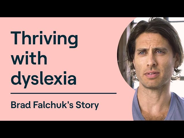 Thriving with Dyslexia: Brad Falchuk