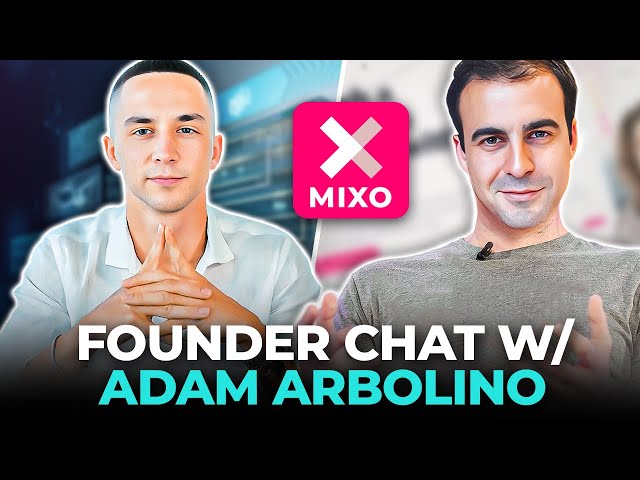 Mixo.io's REVOLUTIONARY Text-to-Website AI Explained | Founder Chat w/ Adam Arbolino