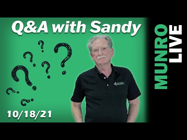 Ask Sandy | Q&A with Sandy Munro