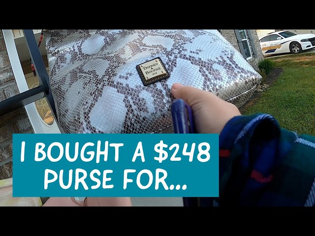 NEW WITH TAGS DESIGNER PURSE AT THIS YARD SALE?! | Garage Sale With Me to Sell on Ebay and Poshmark!