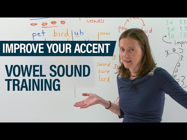 Improve your accent: Introduction to the IPA and vowel sound training