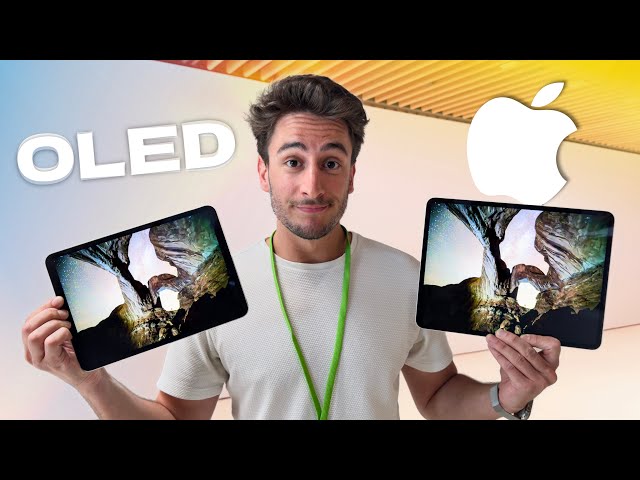J'ai pris en main les nouveaux iPad Pro OLED 2024 !