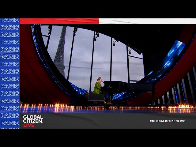 Elton John Performs 'Your Song' Live From Paris | Global Citizen Live