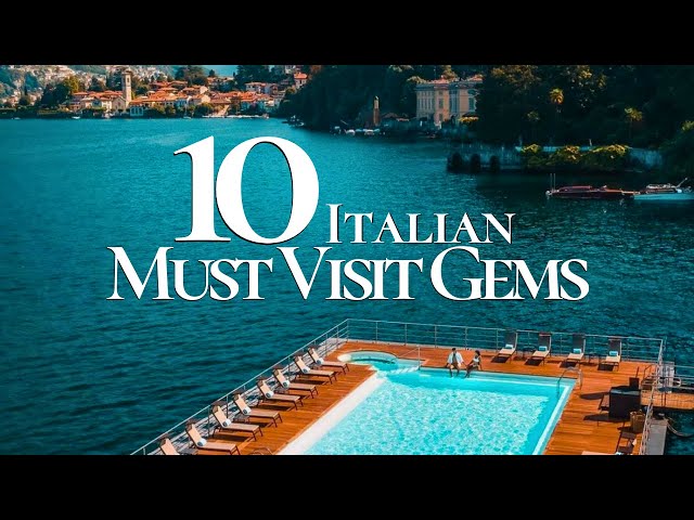 10 Most Beautiful Places To Visit in Italy 4k 🇮🇹 | Italy Travel 2024