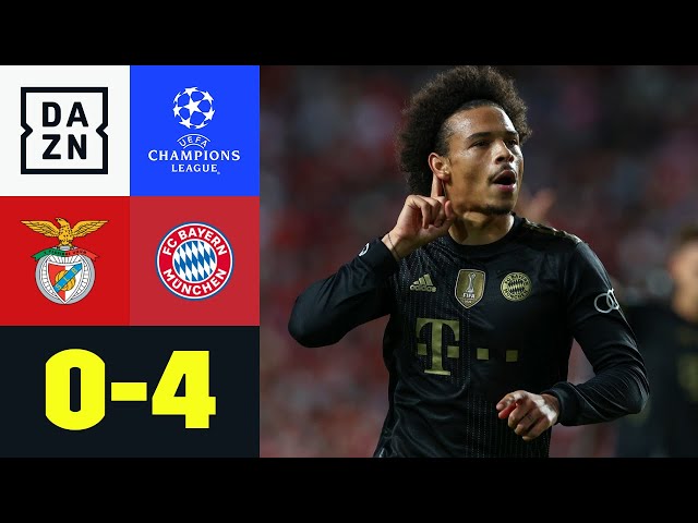 Spätzünder-Bayern schießen Lissabon ab: Benfica - FC Bayern 0:4 | UEFA Champions League | DAZN