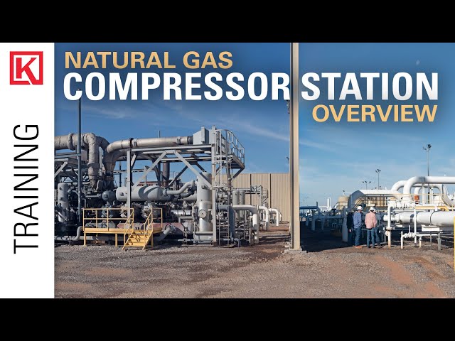 Natural Gas Compressor Station Site Equipment Overview [Oil & Gas Basics]