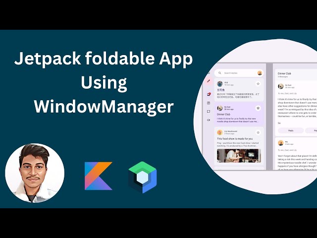 Android (Kotlin) Jetpack compose Foldable device using Window Manager Hindi  @LaxmiKantDSA ​