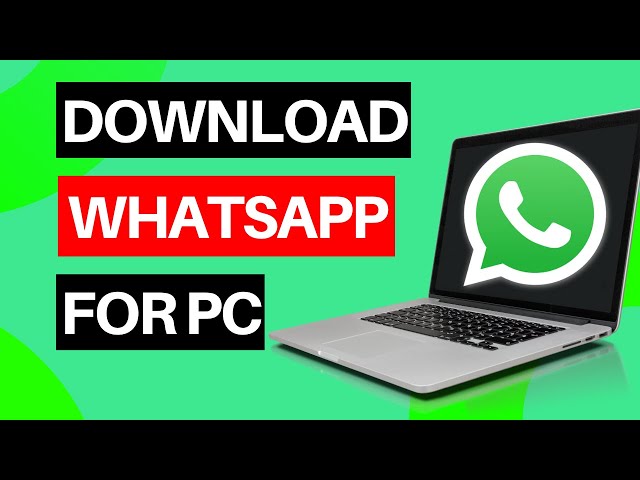 How to download and install WhatsApp in laptop or PC (2024)