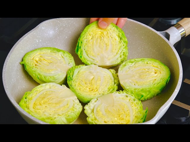 Cabbage with chickpeas is better than meat! Simple, easy and delicious cabbage recipe!