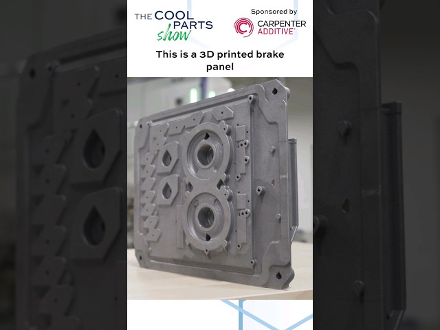 3D Printed Pneumatic Brake Panel for Light Rail #3dprinting #engineering