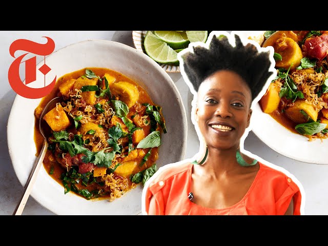 Yewande Makes Nigerian Yam and Plantain Curry | NYT Cooking