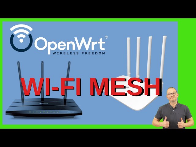 DIY WI-FI MESH with OpenWrt