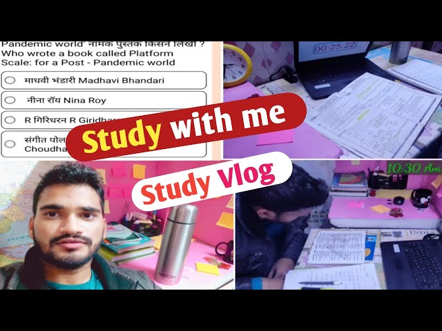 #3 Study Vlog || Full day study with me , Ssc student Study vlog