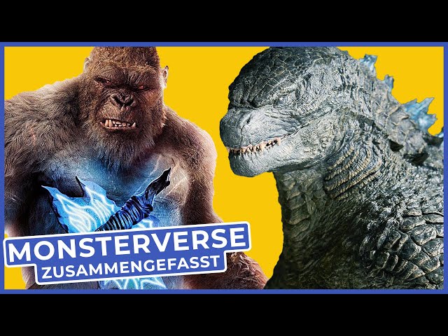 Vor Godzilla x Kong: Das MONSTERVERSE zusammengefasst