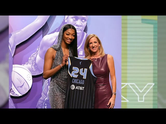 Chicago Sky introduce WNBA draft picks Angel Reese, Brynna Maxwell at press conference