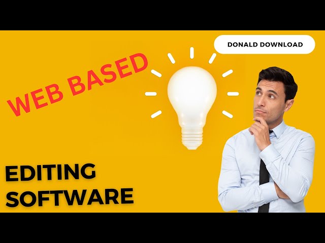 Top 3 BEST Web-Based editing software \ FREE \ ONLINE \ DONALD DOWNLOADS