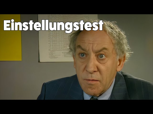Dieter Hallervorden - Einstellungstest