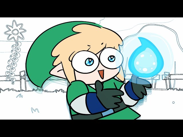 Terrifying Silent Realm Zelda - Animation Making (Timelapse)