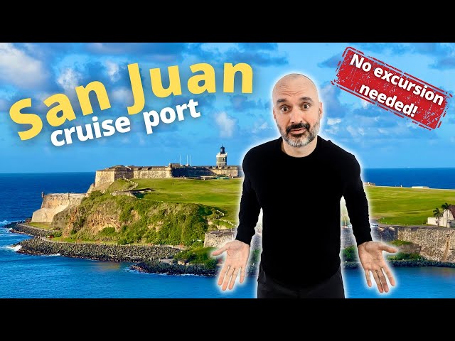 San Juan CRUISE Port Visit 🛳️ No Excursions or Taxis Needed‼️