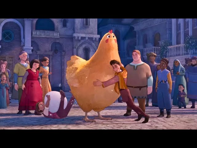 Never make a wish on a star unless you want to have a giant chicken that lays a giant egg