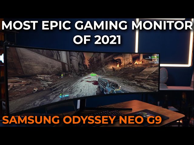 Most Epic Gaming Monitor of 2021 - Samsung Odyssey Neo G9 49" Gaming Monitor - Check Out The Tech