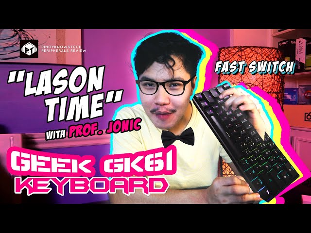 Geek GK61 Optical Mechanical Gaming Keyboard - Going 60%? Start Here!