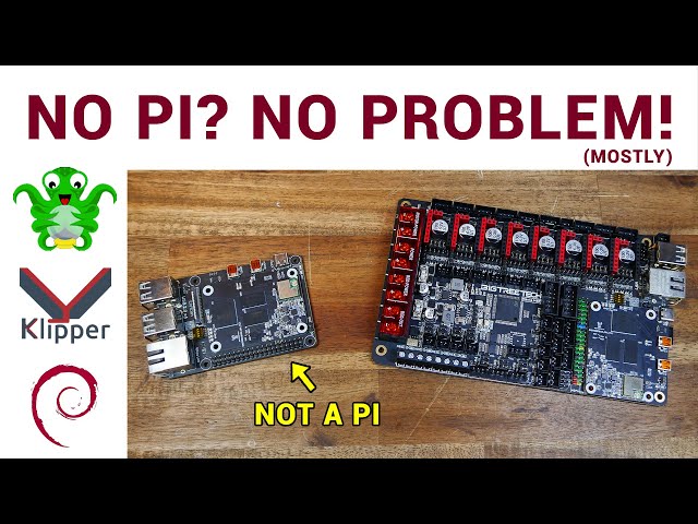 Testing the Pi substitute BTT CB1 and Manta M4P/M8P boards with Octoprint & Klipper