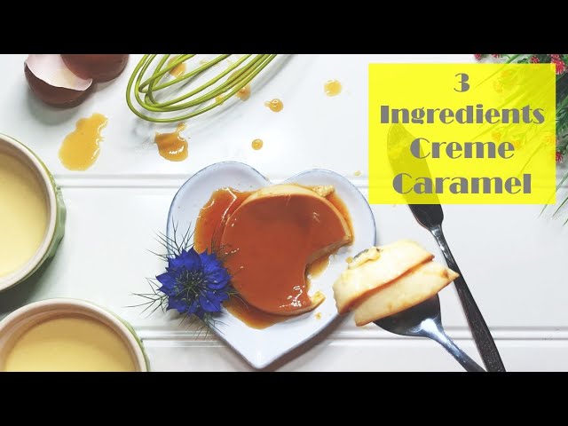 Only Have Eggs no Oven? No problem, make this 3 ingredients delicious dessert || Creme Caramel, flan