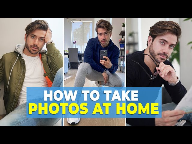 How to Take AMAZING Photos AT HOME | Easy Photo Tutorial | Alex Costa