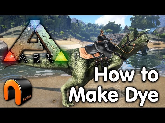 Ark Survival Evolved - How to Make Dye