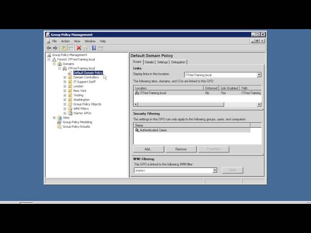MCITP 70-640: Group Policy Replication