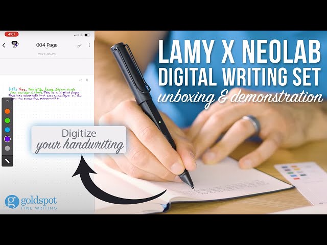 Lamy X Neolab Ncode Digital Writing Set Unboxing, Demo, and Giveaway