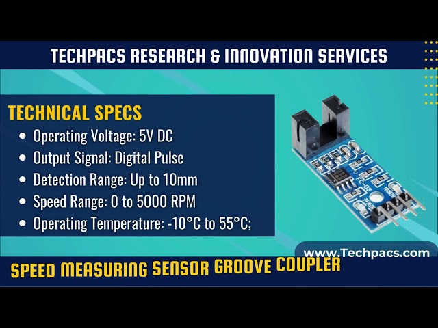 Speed Measuring Sensor Groove Coupler Module Detailed Description