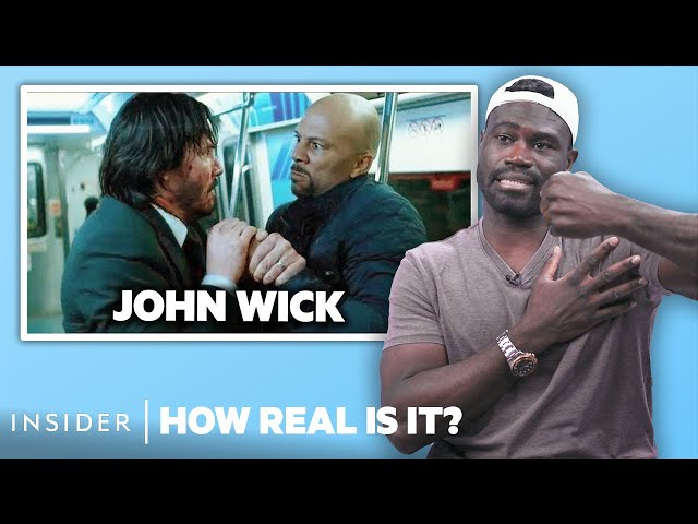 UFC Star Rates 9 MMA Fights In Movies And TV | How Real Is It? | Insider