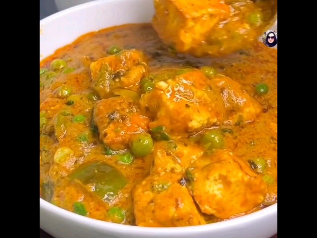 Matar Paneer Recipe Better Than Restaurant! | Easy and Delicious Matar Paneer Recipe ❤️ | #shorts