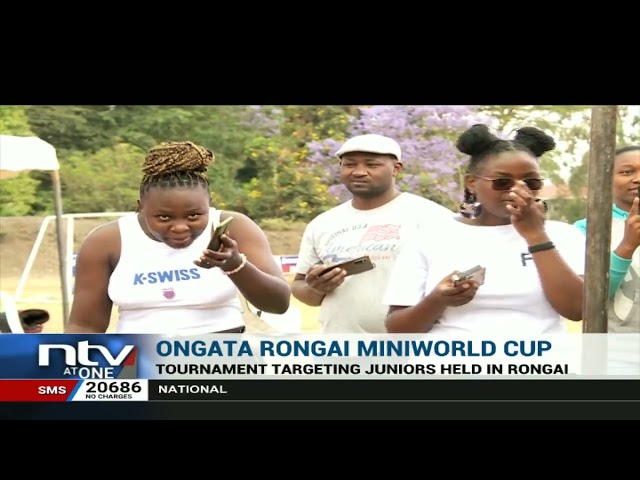 Mini World Cup held for juniors in Ongata Rongai