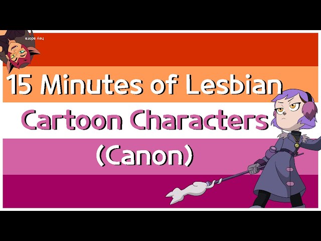 15 Minutes of Lesbian Cartoon Characters