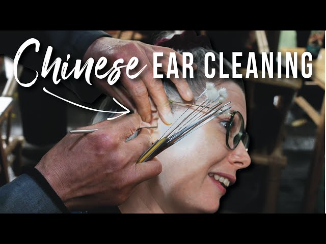 Traditional Chinese ear cleaning
