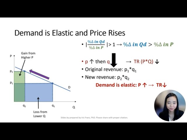 Price Elasticity of Demand (4): Total Revenue and the "Arrow Method"