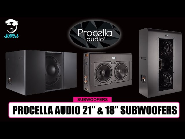 Procella Audio Has 𝙃𝙐𝙂𝙀 Subwoofers!