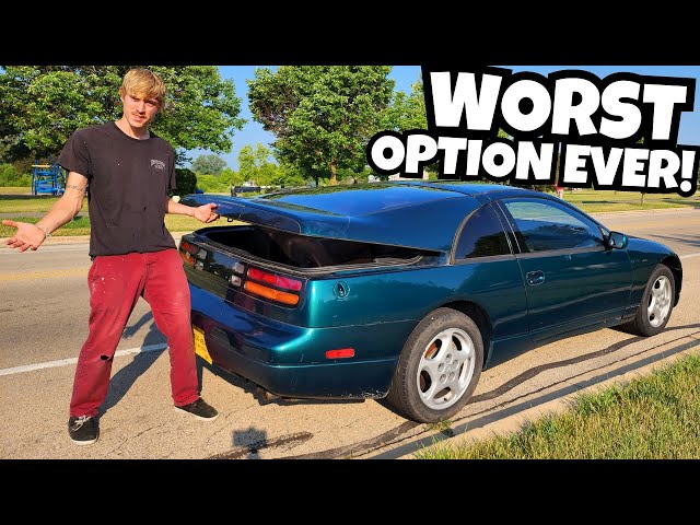 Removing the WORST Feature on my Project 300zx