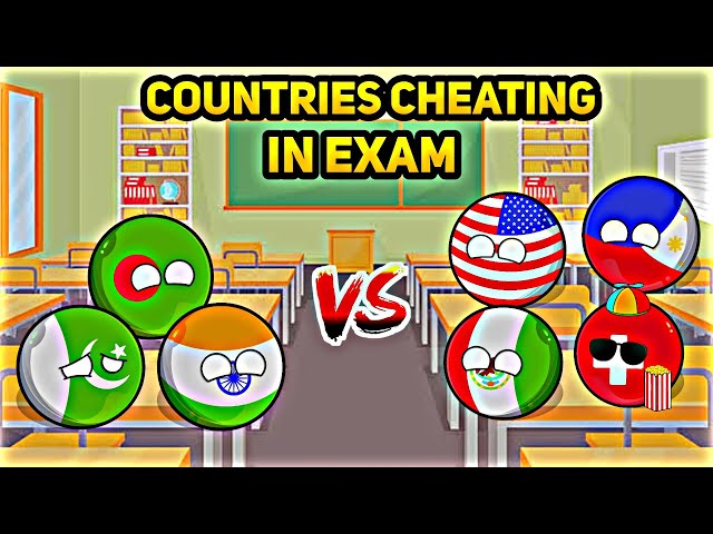 [PAKISTAN IS CHEATING IN EXAM]😆🏫📃 In Nutshell || [SUPER FUNNY]😂💩🚽 #countryballs #geography #mapping