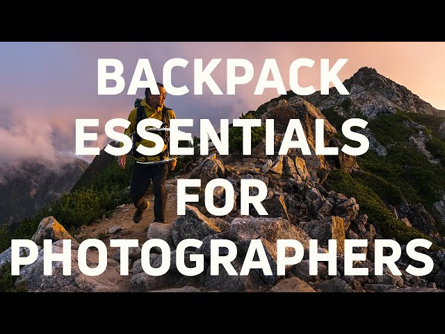 27 Backpack Essentials for Photographers ＼ʕ •ᴥ•ʔ＼ Shimoda Designs