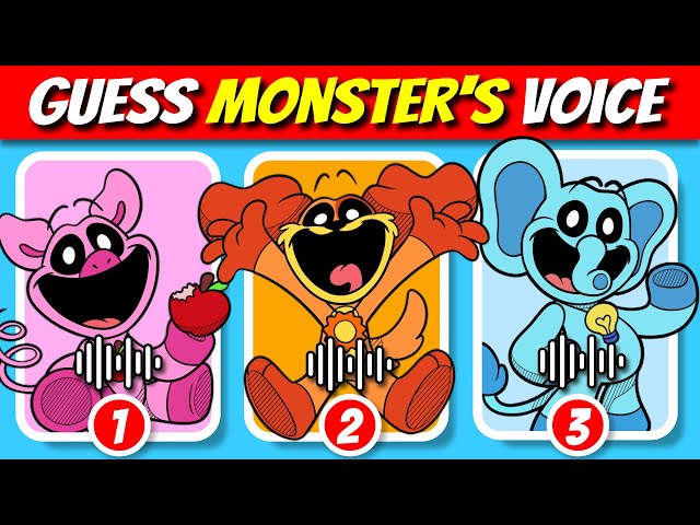 🔊Guess the Smiling Critters Voice (Poppy Playtime Characters) | Quiz