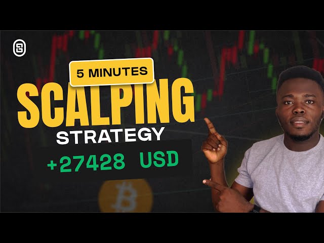 Simple 5-min Crypto Scalping Strategy To Make $100 - $10,000 Monthly 💰💸