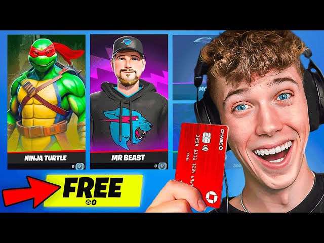 I Opened a FREE Battle Pass Store in Fortnite!
